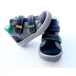 21-24 LINEA fiú cipő - (kék-szürke-zöld) minta nélküli 