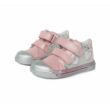 22-27 PONTE20 szupinált cipő lányoknak - Pink-ezüst, szivecskés