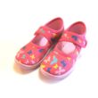 Richter vászoncipő lányoknak - pink, pillangós